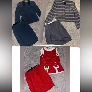 Vintage Business Suit Lot